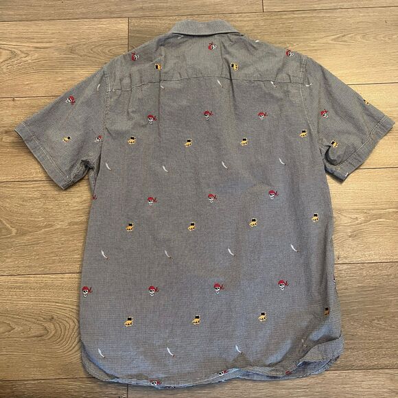 Johnston and Murphy Pirate Print Button Up Shirt - Picture 3 of 5